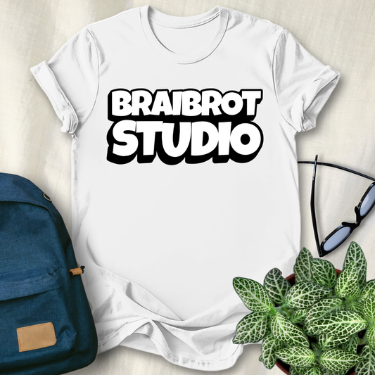 Brainrot Studio Official Brand Logo T-Shirt
