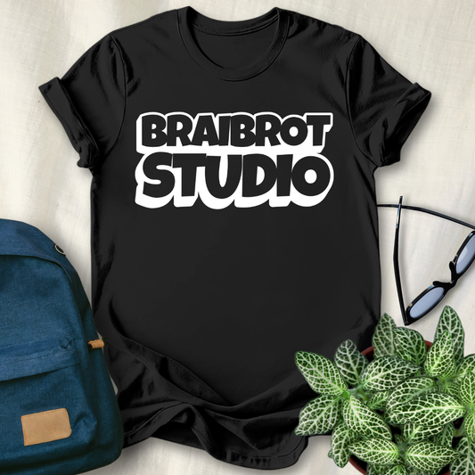 Brainrot Studio Official Brand Logo T-Shirt