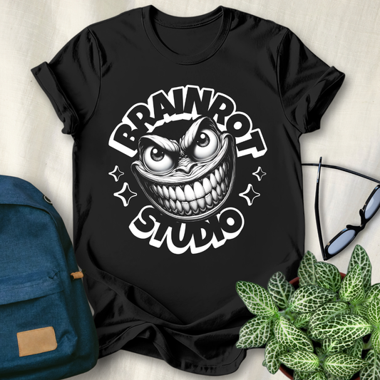 Brainrot Studio Official Brand Logo T-Shirt
