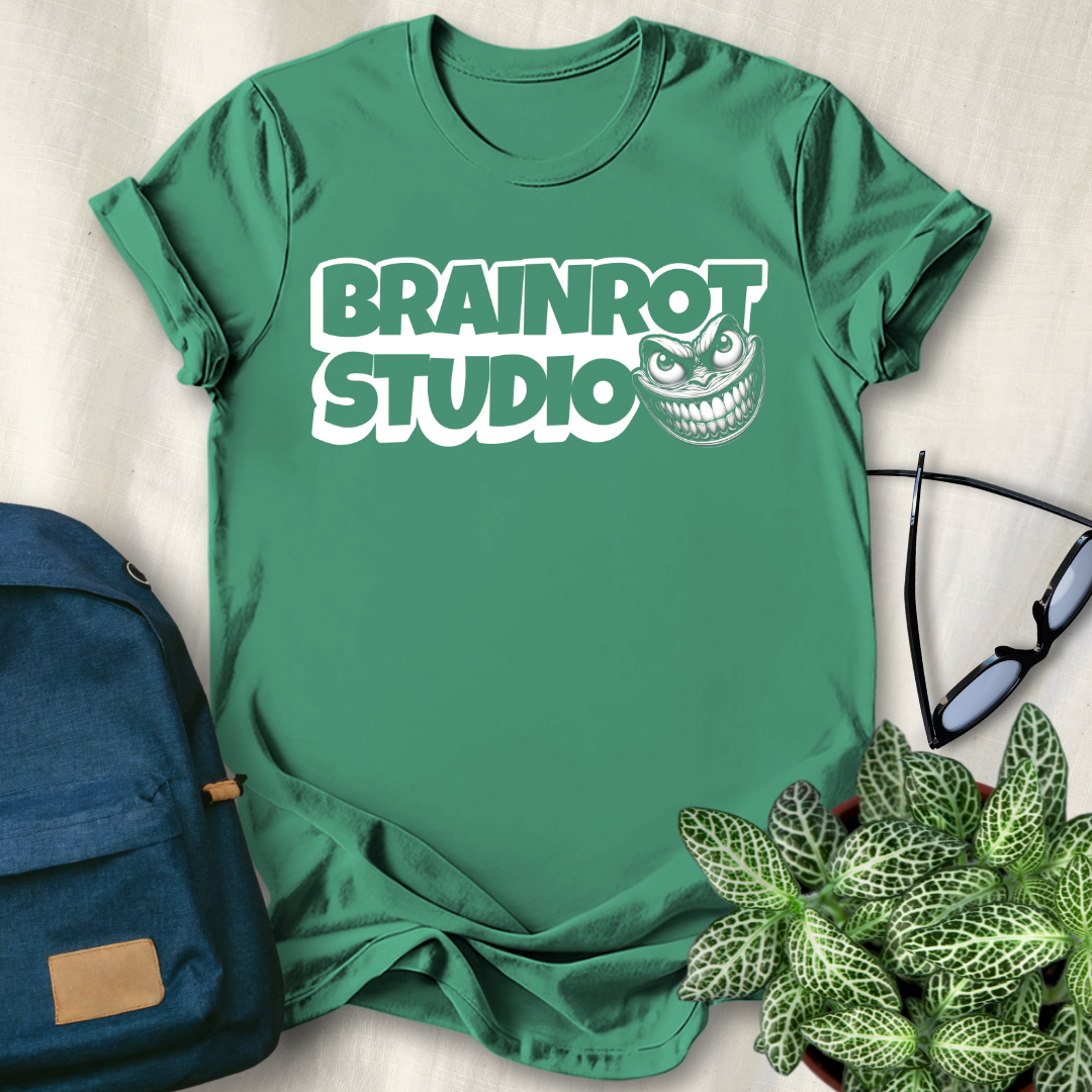 Brainrot Studio Official Brand Logo T-Shirt