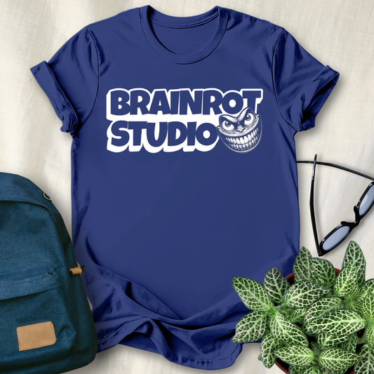 Brainrot Studio Official Brand Logo T-Shirt