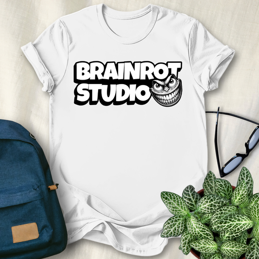 Brainrot Studio Official Brand Logo T-Shirt