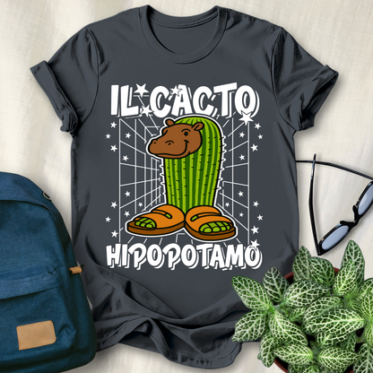 Il Cacto Hipopotamo Italian Brainrot T-Shirt