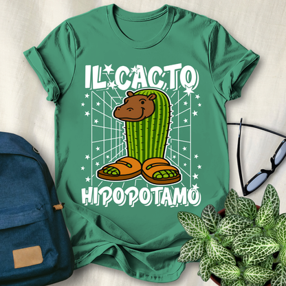 Il Cacto Hipopotamo Italian Brainrot T-Shirt