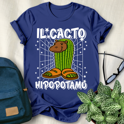 Il Cacto Hipopotamo Italian Brainrot T-Shirt