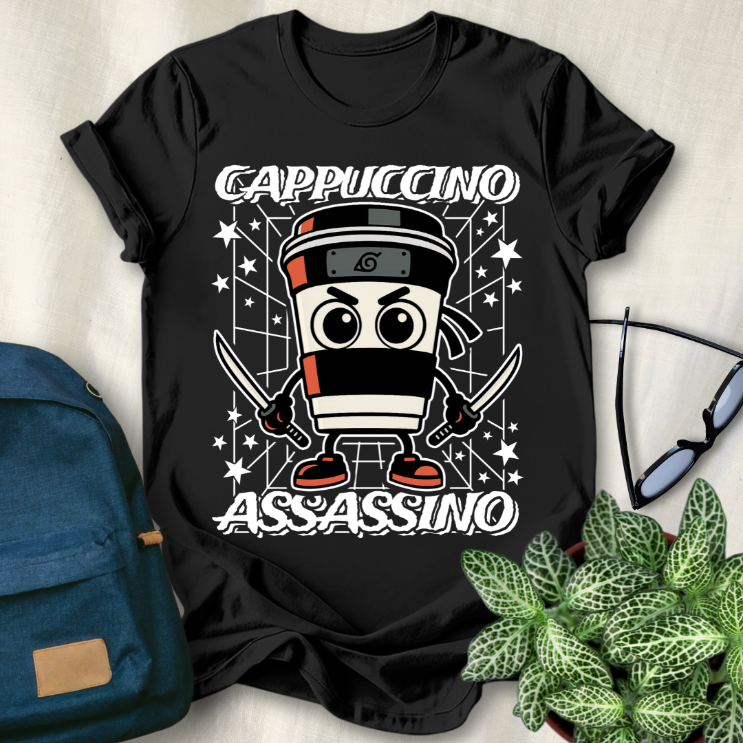 Cappuccino Assassino Italian Brainrot T-Shirt