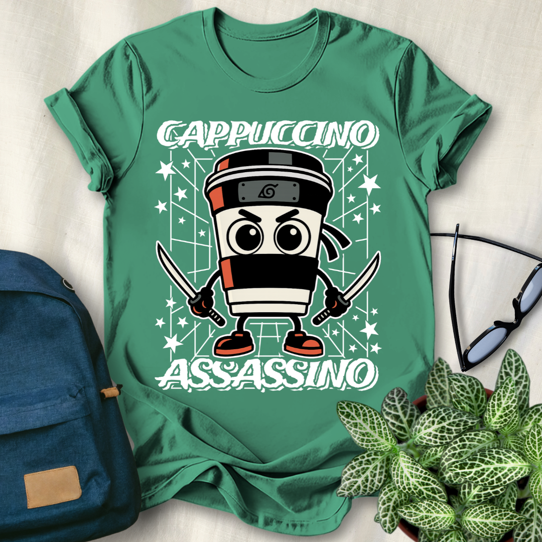 Cappuccino Assassino Italian Brainrot T-Shirt