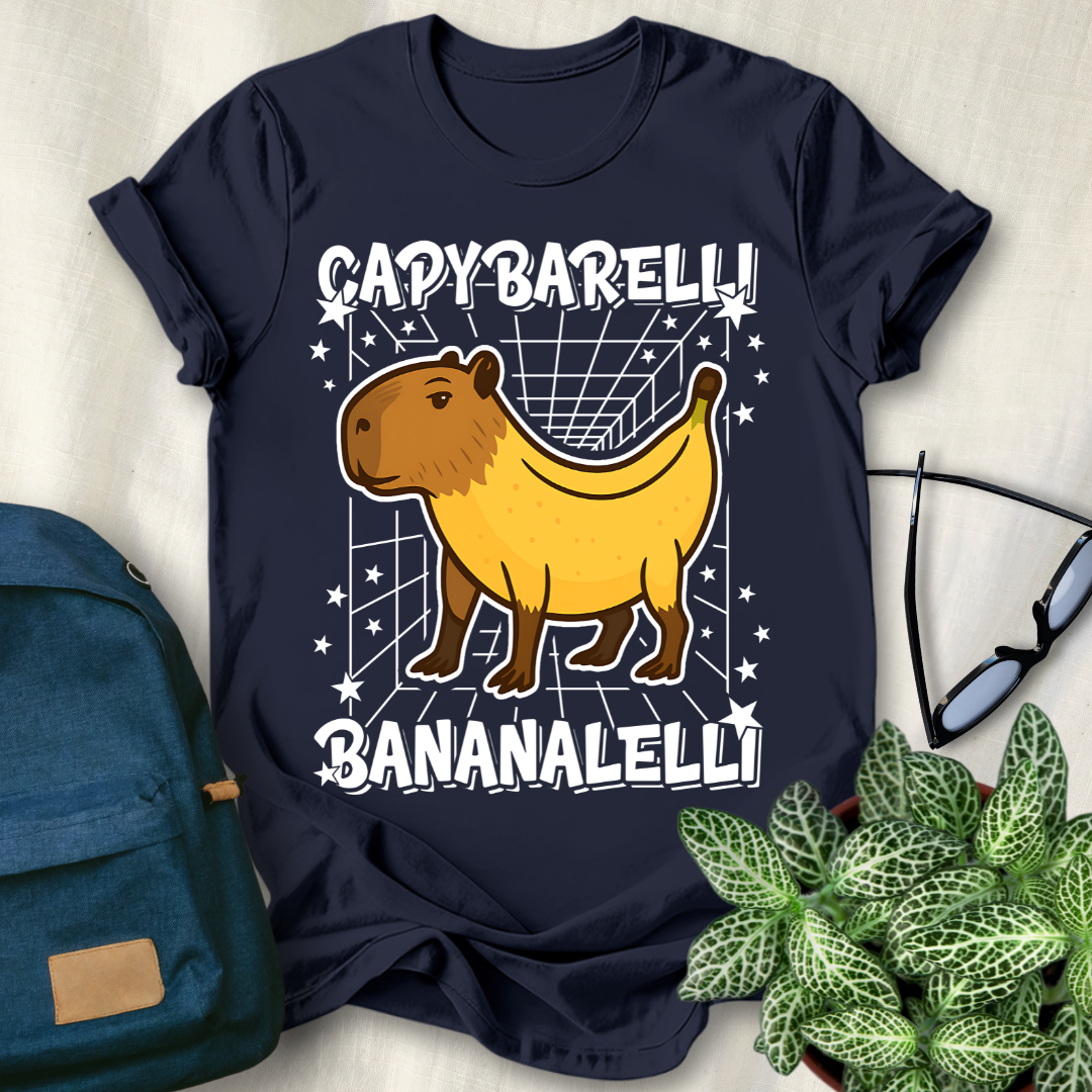 Capybareli Banananeli Italian Brainrot T-Shirt