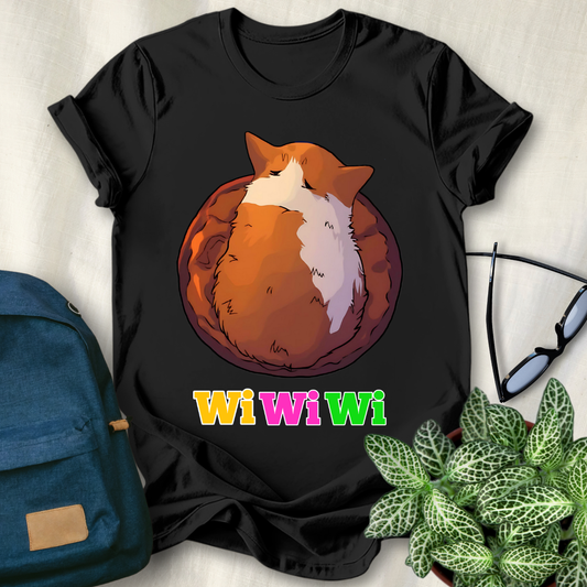 Wi Wi Wi Cat Eats and Talks T-Shirt