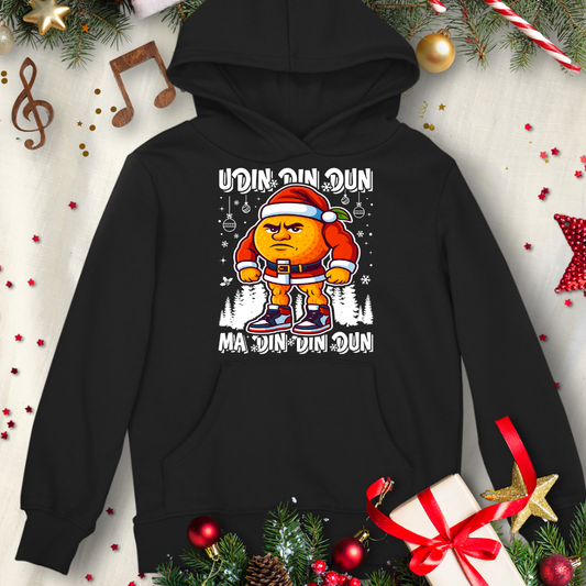 Udin Din Din Dun Madin Din Din Dun Italian Brainrot Christmas Hoodie