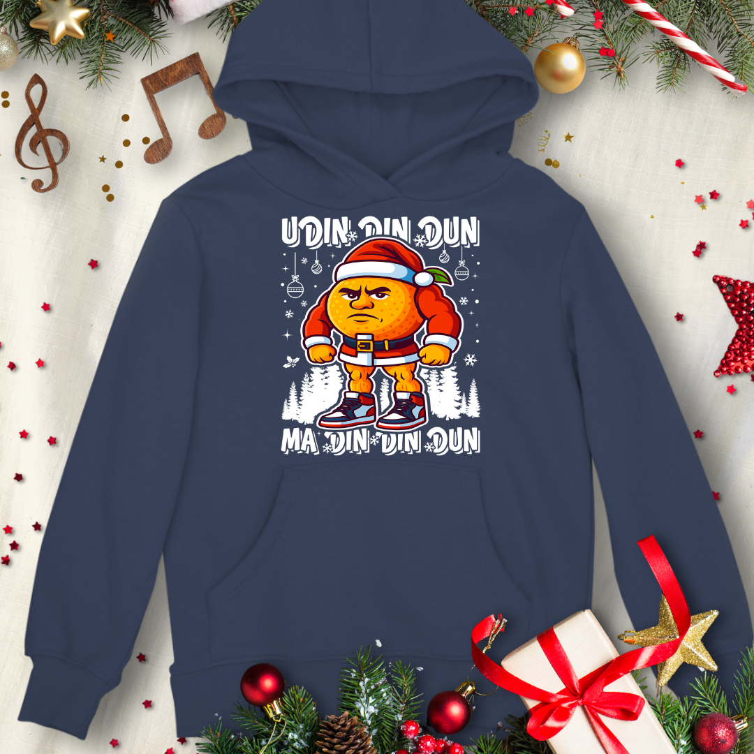 Udin Din Din Dun Madin Din Din Dun Italian Brainrot Christmas Hoodie