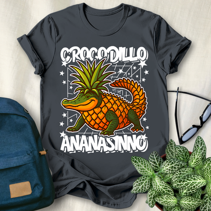 Crocodillo Ananasinno Italian Brainrot T-Shirt