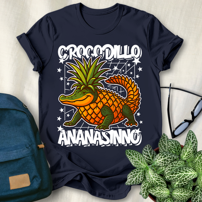 Crocodillo Ananasinno Italian Brainrot T-Shirt