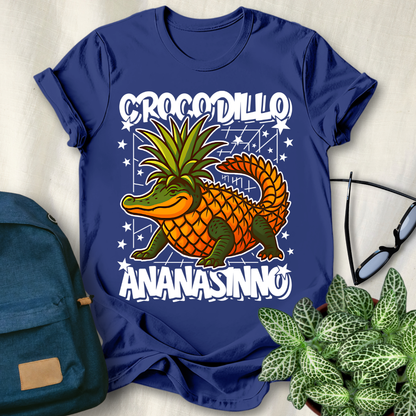 Crocodillo Ananasinno Italian Brainrot T-Shirt