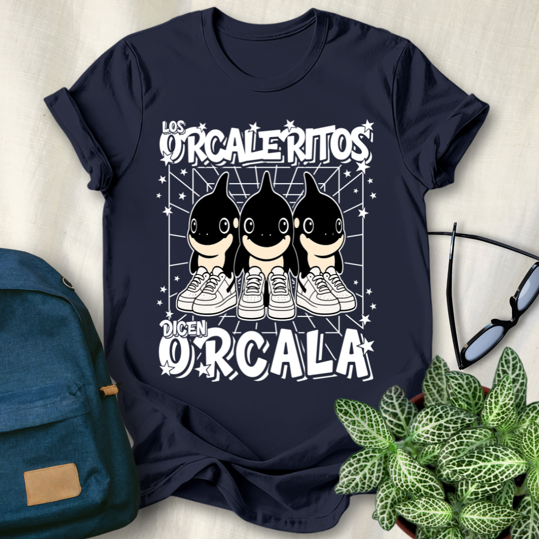 Los Orcaleritos Dicen Orcala Italian Brainrot T-Shirt