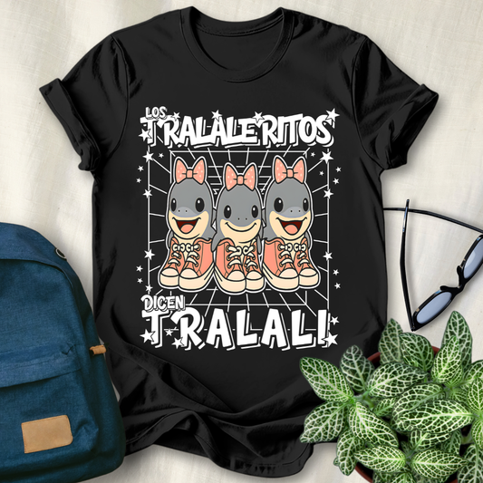 Los Tralaleritos Dicen Tralali Italian Brainrot T-Shirt