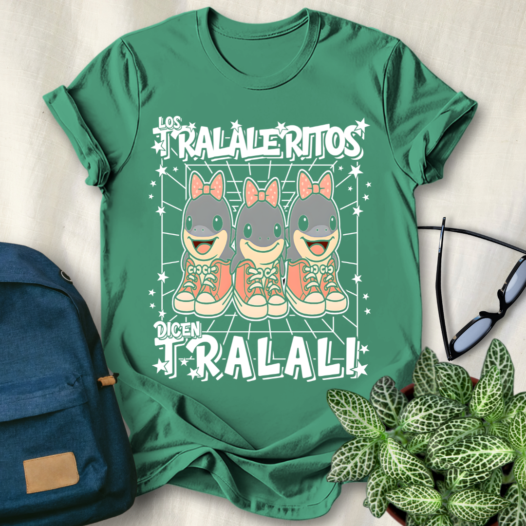 Los Tralaleritos Dicen Tralali Italian Brainrot T-Shirt