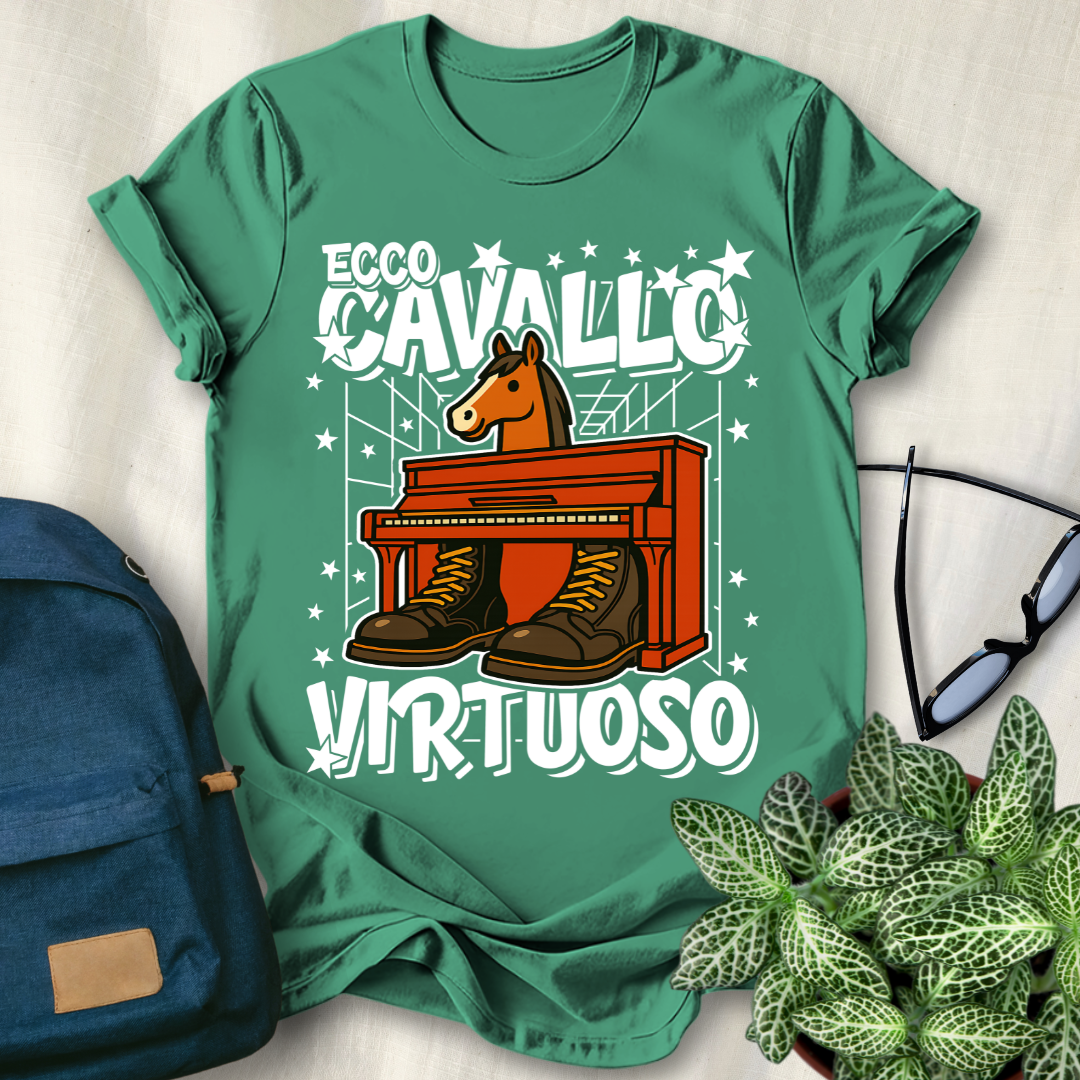 Ecco Cavallo Virtuoso Italian Brainrot T-Shirt