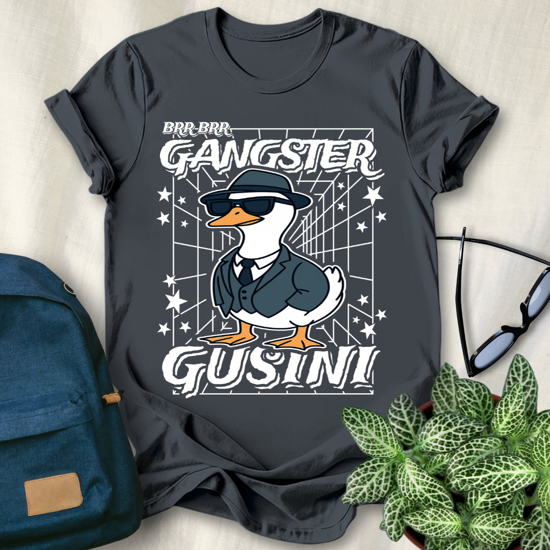 Brr Brr Gangster Gusini Italian Brainrot T-Shirt