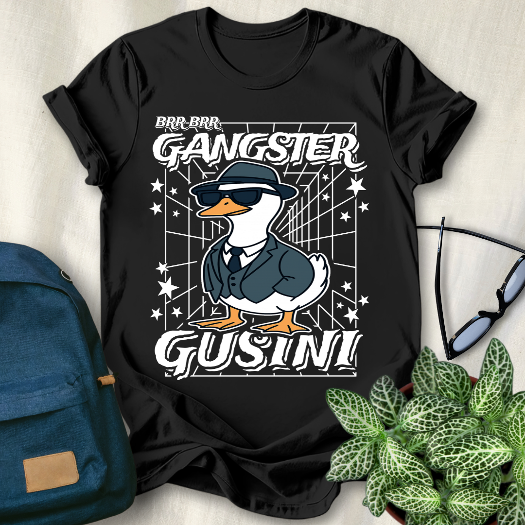 Brr Brr Gangster Gusini Italian Brainrot T-Shirt