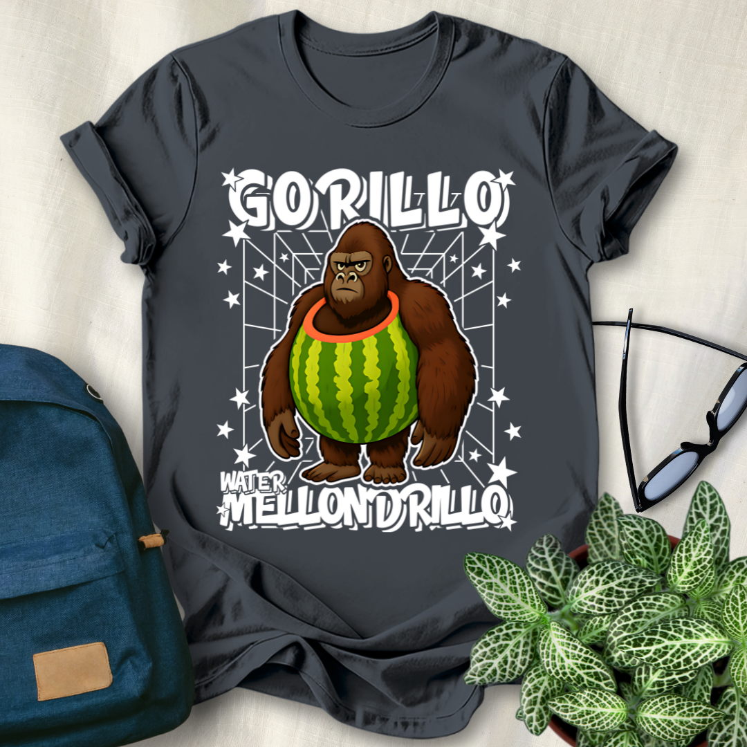 Gorillo Watermellondrillo Italian Brainrot T-Shirt