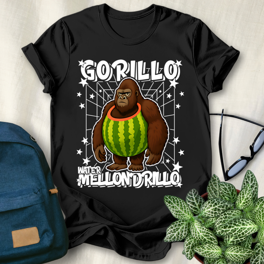 Gorillo Watermellondrillo Italian Brainrot T-Shirt