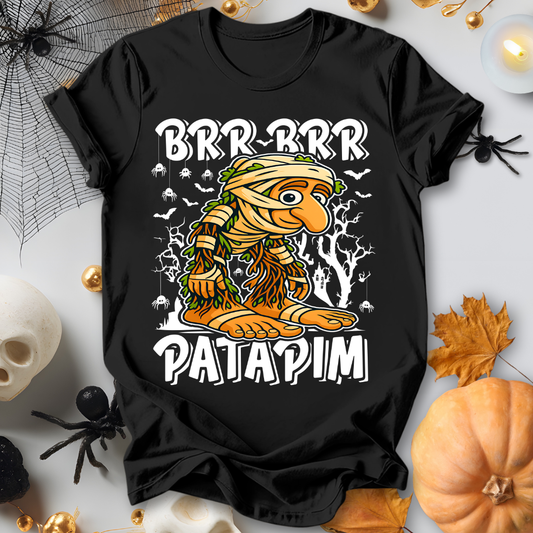Brr Brr Patapim Italian Brainrot Halloween T-Shirt