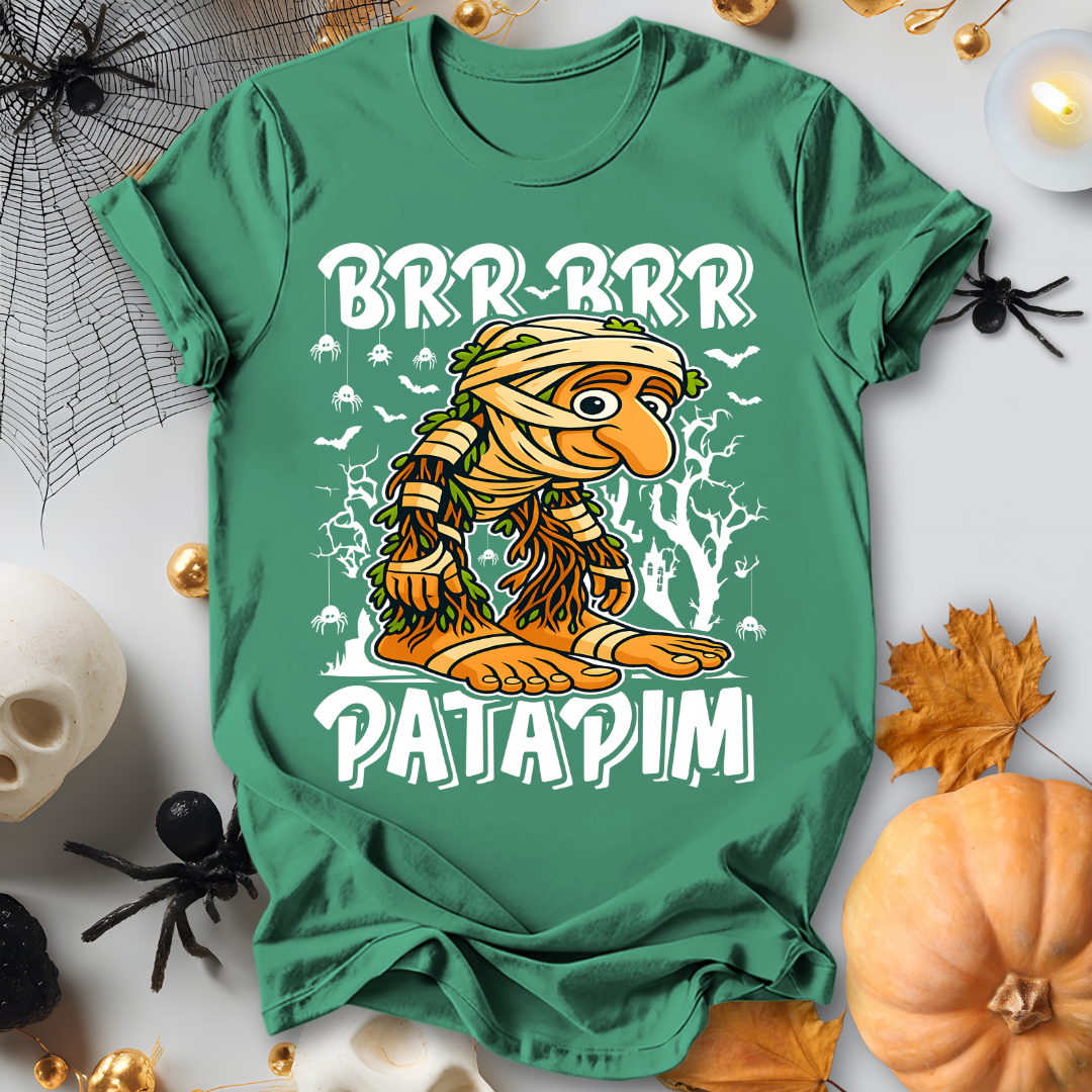 Brr Brr Patapim Italian Brainrot Halloween T-Shirt