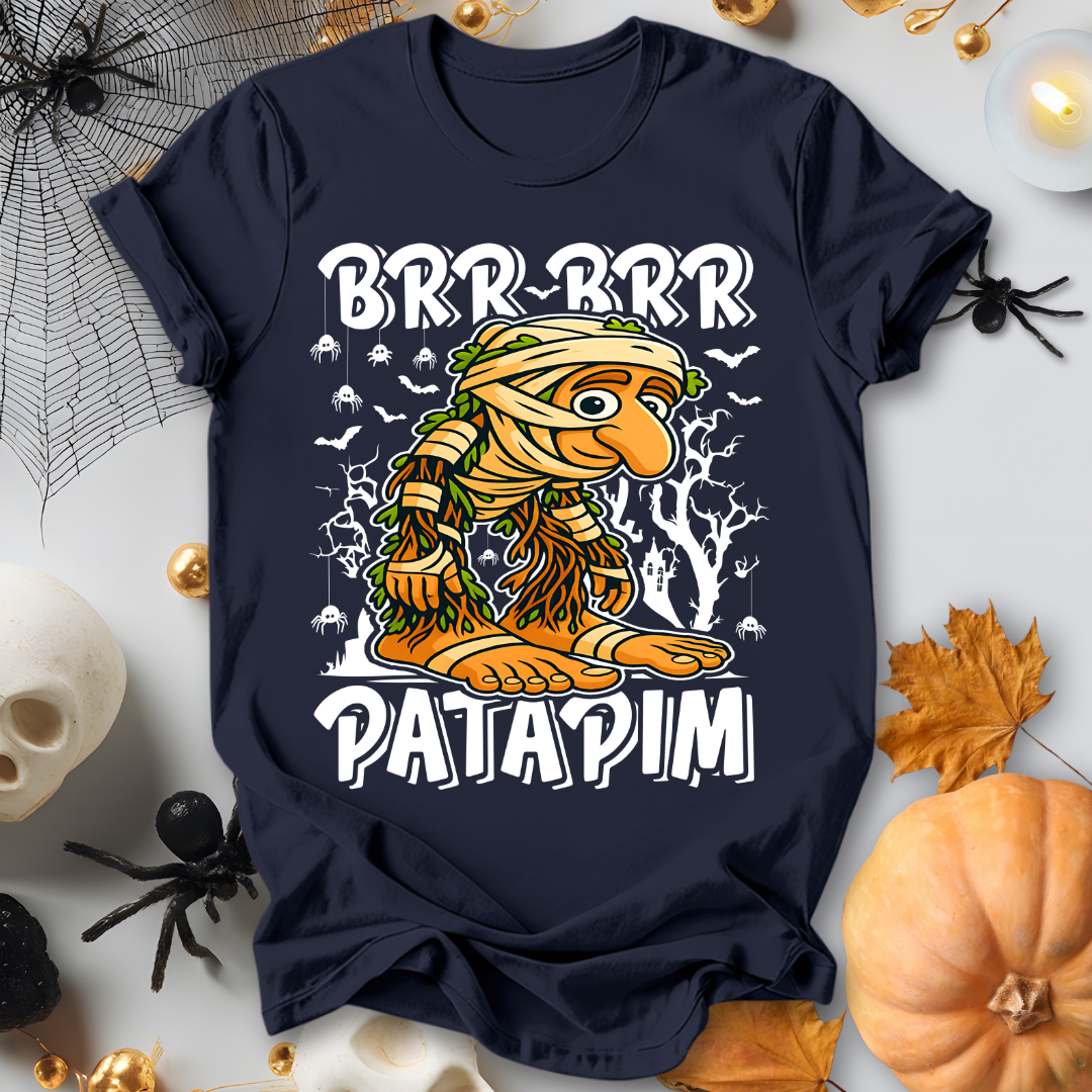Brr Brr Patapim Italian Brainrot Halloween T-Shirt