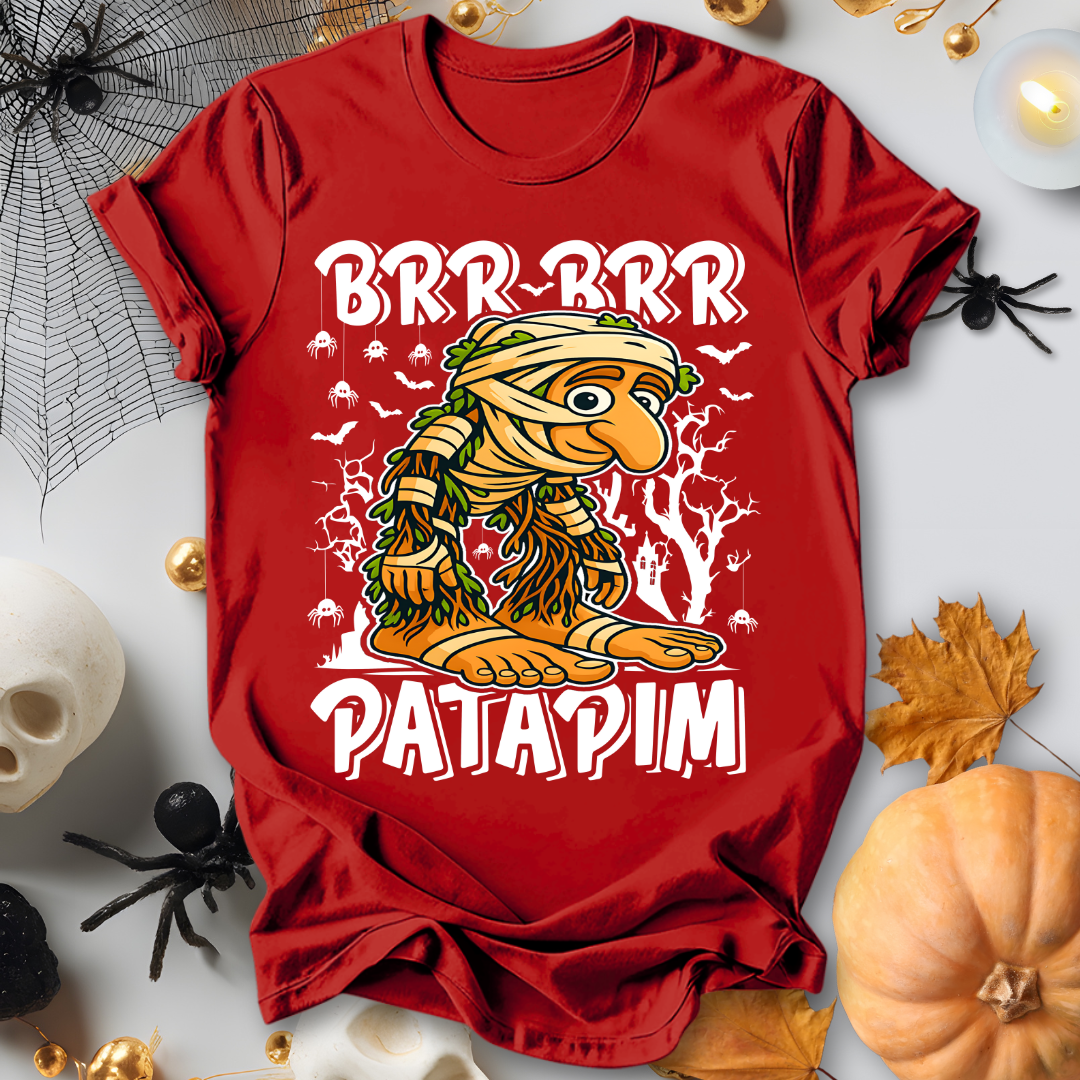 Brr Brr Patapim Italian Brainrot Halloween T-Shirt