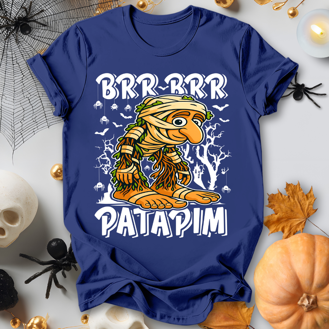 Brr Brr Patapim Italian Brainrot Halloween T-Shirt