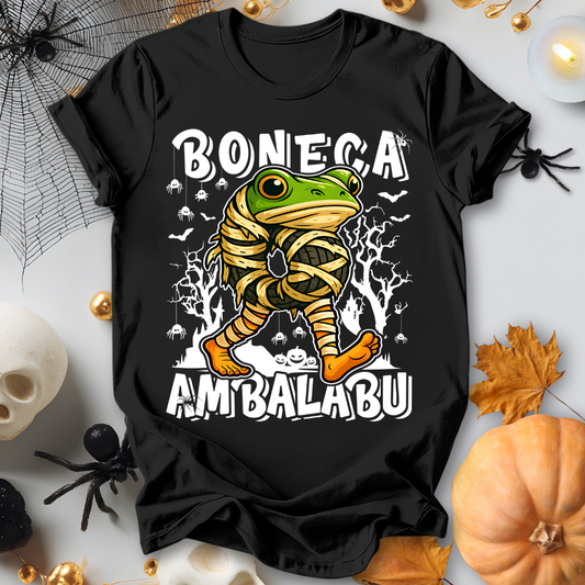 Boneca Ambalabu Italian Brainrot Halloween T-Shirt