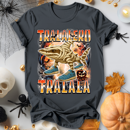 Tralalero Tralala Halloween Italian Brainrot T-Shirt