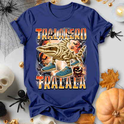 Tralalero Tralala Halloween Italian Brainrot T-Shirt