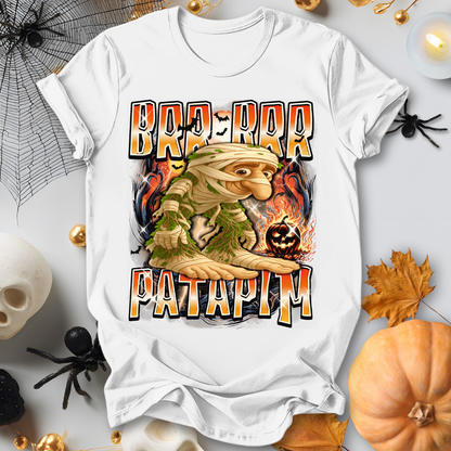 Brr Brr Patapim Halloween Italian Brainrot T-Shirt