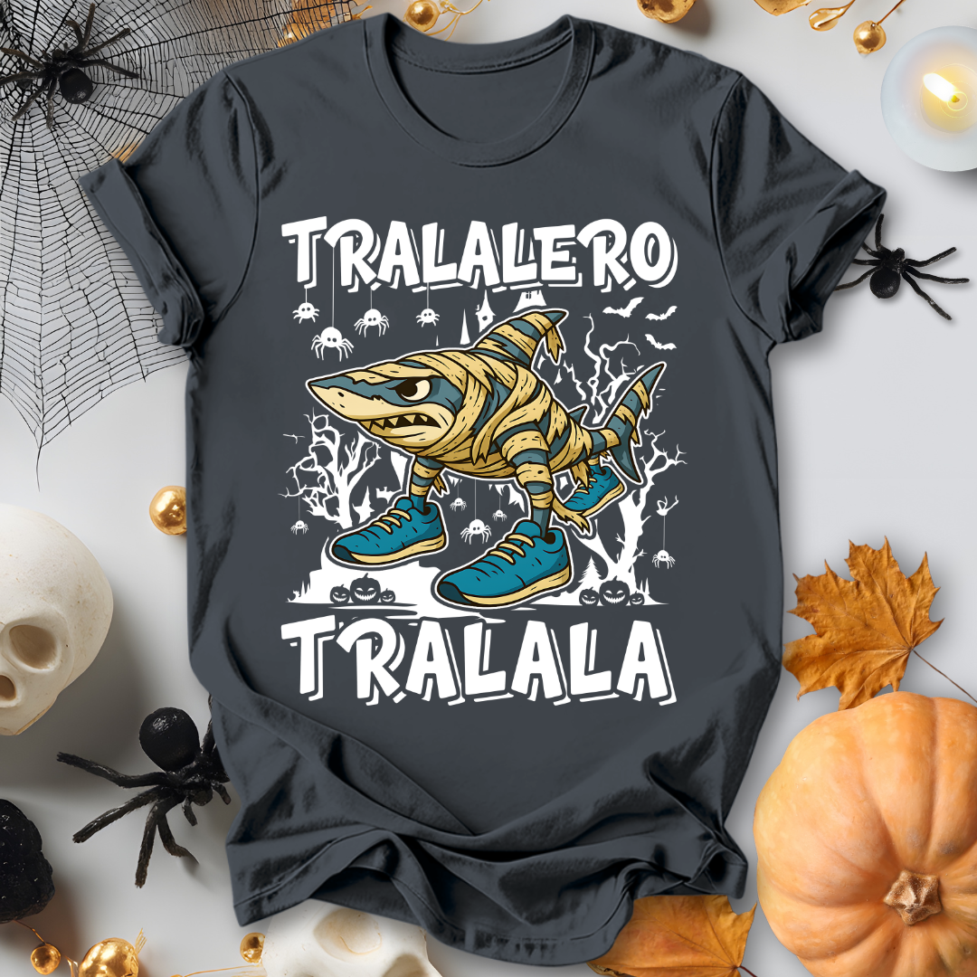 Tralalero Tralala Italian Brainrot Halloween T-Shirt