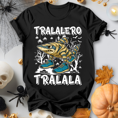 Tralalero Tralala Italian Brainrot Halloween T-Shirt