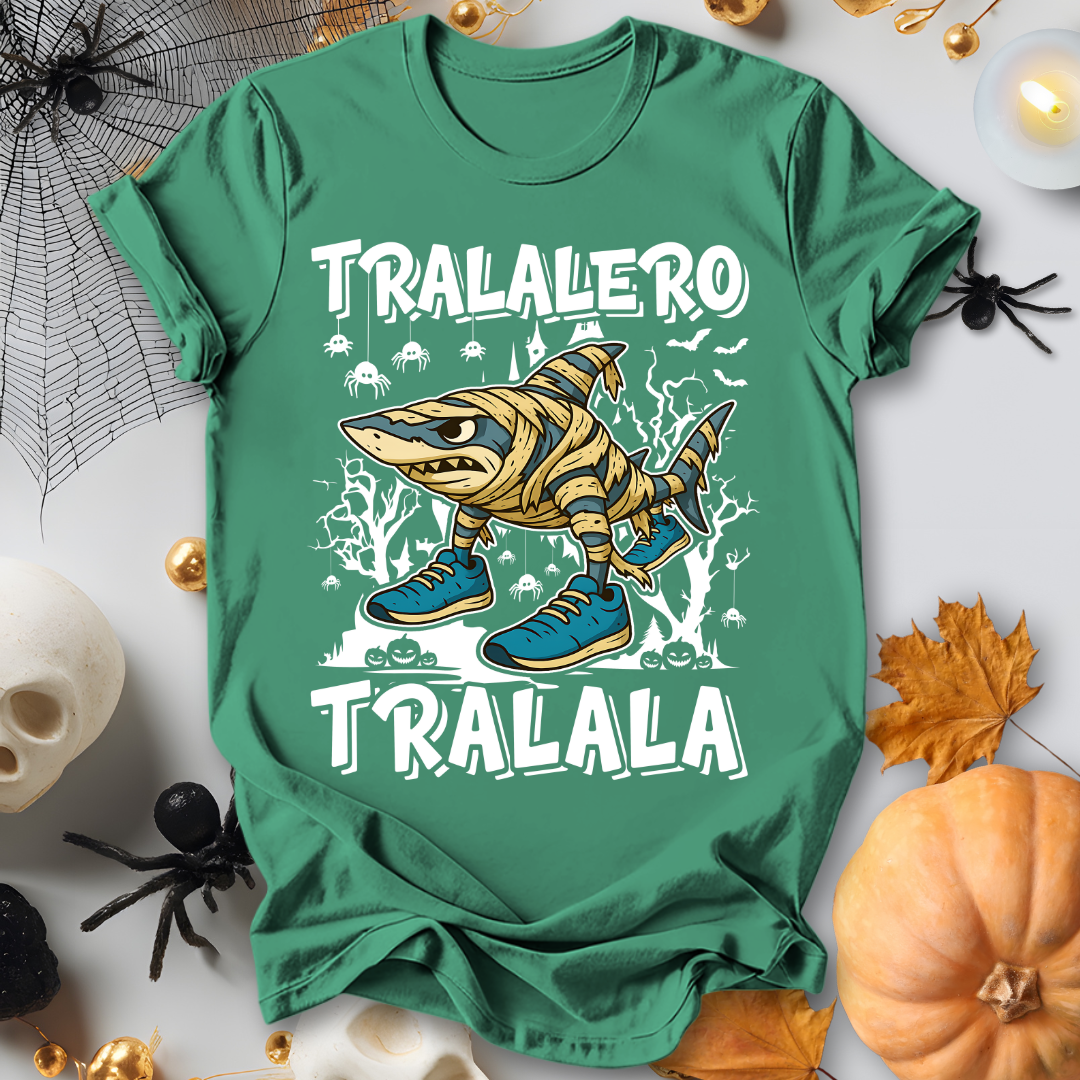 Tralalero Tralala Italian Brainrot Halloween T-Shirt