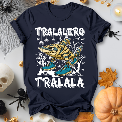 Tralalero Tralala Italian Brainrot Halloween T-Shirt