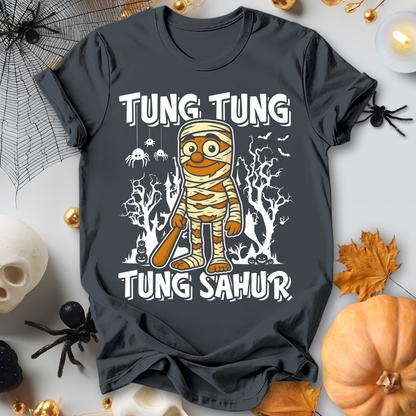 Tung Tung Tung Sahur Italian Brainrot Halloween T-Shirt