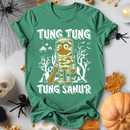 Tung Tung Tung Sahur Italian Brainrot Halloween T-Shirt