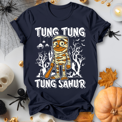 Tung Tung Tung Sahur Italian Brainrot Halloween T-Shirt