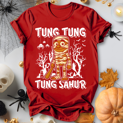 Tung Tung Tung Sahur Italian Brainrot Halloween T-Shirt