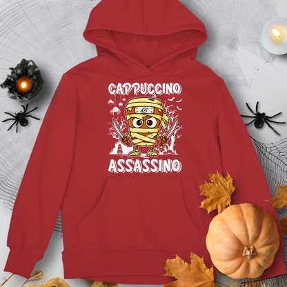 Cappuccino Assassino Italian Brainrot Halloween Hoodie