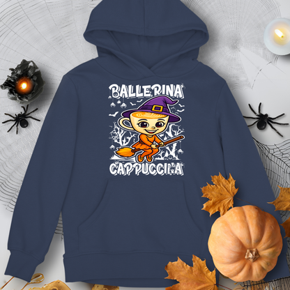 Ballerina Cappuccina Halloween Witch Italian Brainrot Hoodie