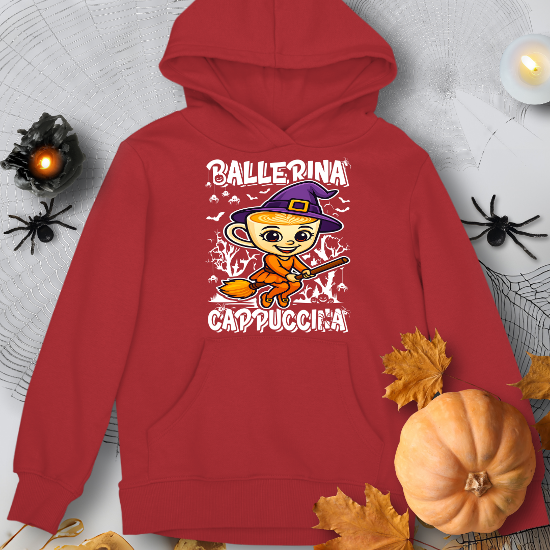 Ballerina Cappuccina Halloween Witch Italian Brainrot Hoodie