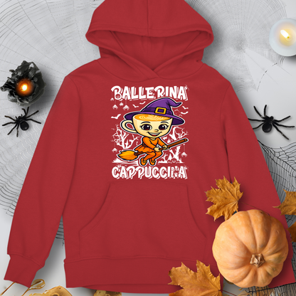 Ballerina Cappuccina Halloween Witch Italian Brainrot Hoodie