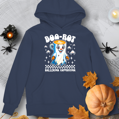 Ballerina Cappuccina Spooky Halloween Italian Brainrot Hoodie