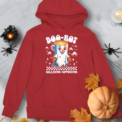 Ballerina Cappuccina Spooky Halloween Italian Brainrot Hoodie