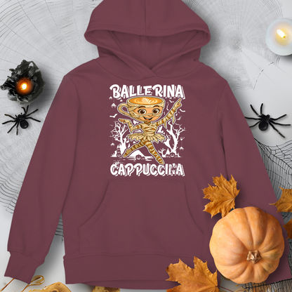 Ballerina Cappuccina Italian Brainrot Halloween Hoodie